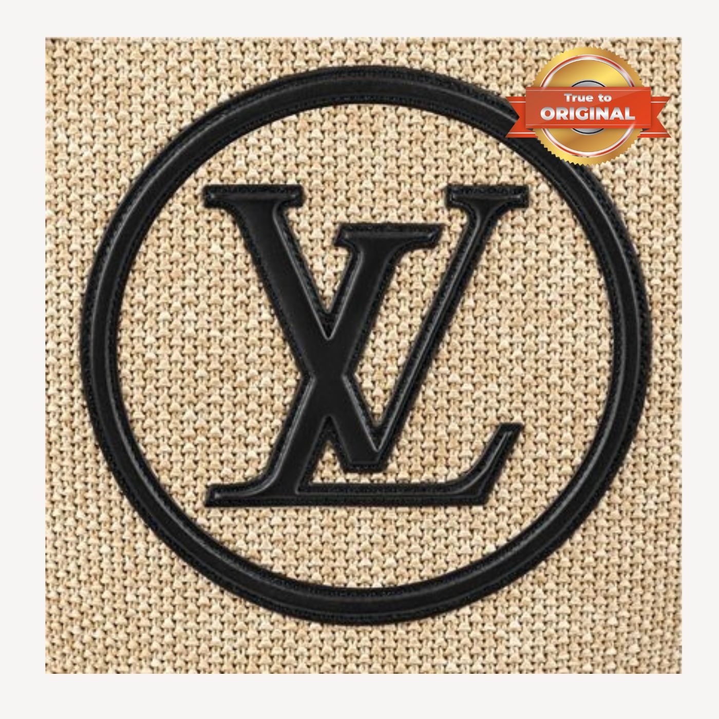 [True-to-ORIGINAL] Louis Vuitton Saint Jacques Raffia Black For Women 22.4in/57cm